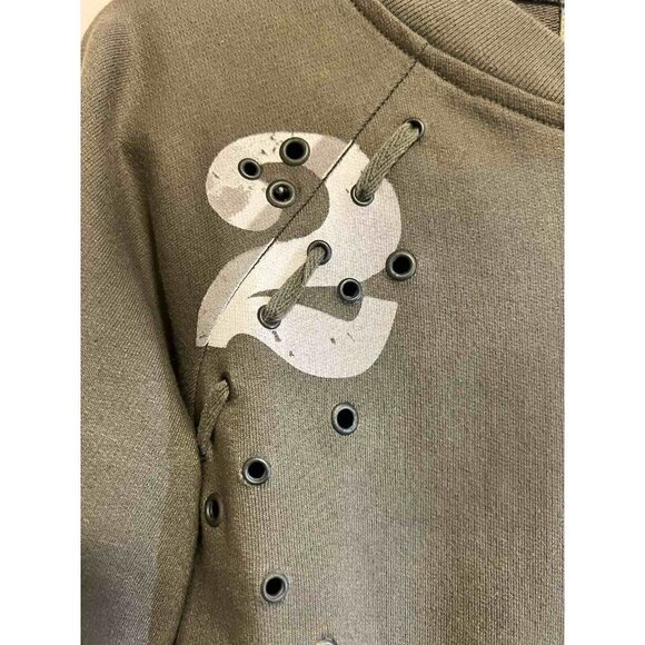 BUFFALO David Button Women's Patchwork Zip Up Jacket S/P Cotton Blend eagle - Picture 5 of 12